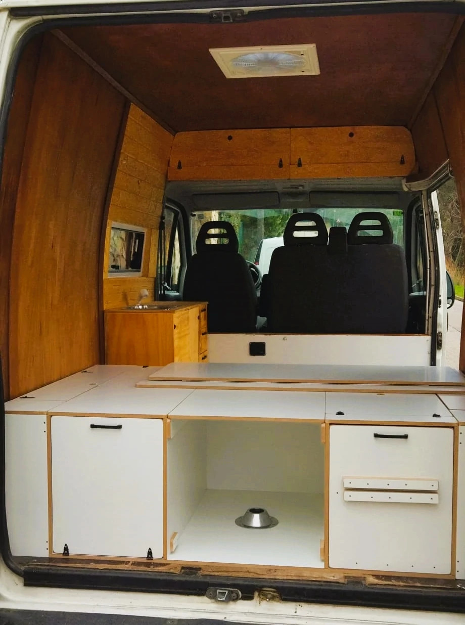 Materasso Pieghevole Per Camper Fiat Ducato, Citroen Jumper, Peugeot Boxer (2002-2023) - Portatile E Ispessito